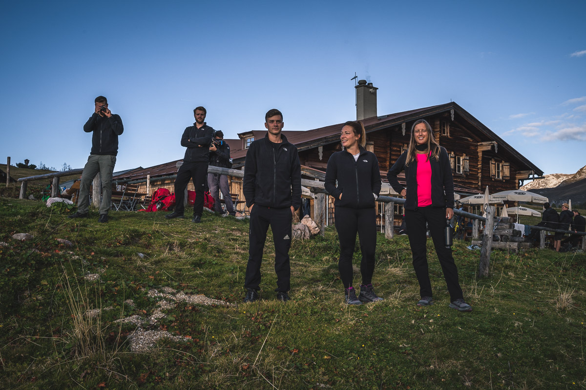 The team at Gotzenalm