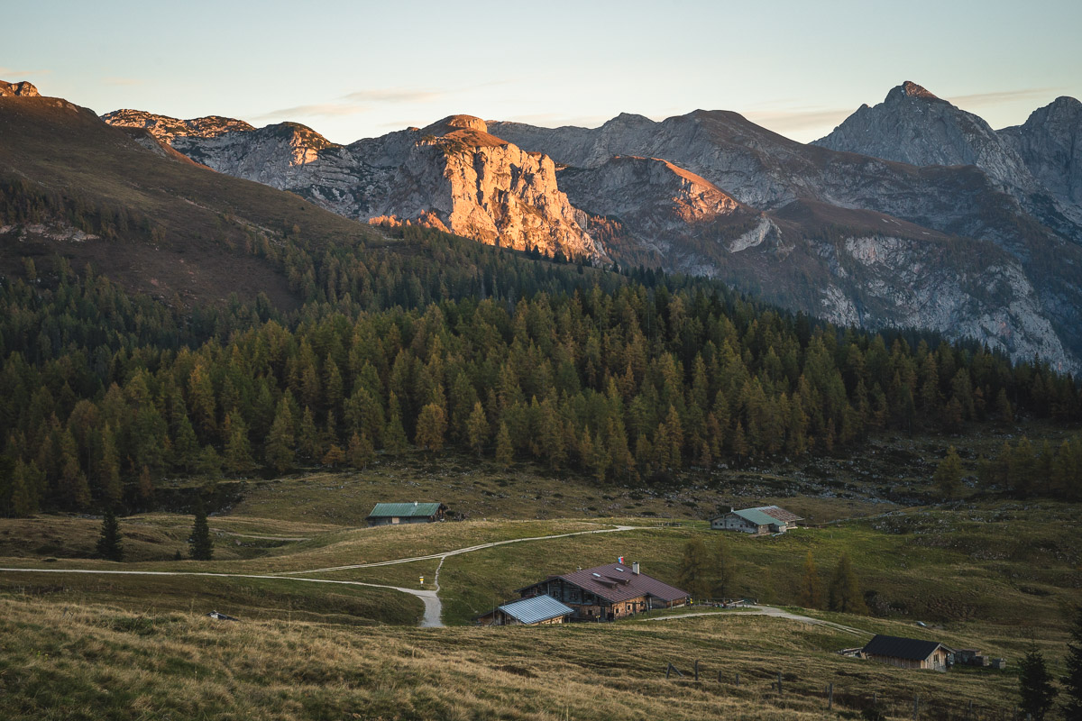 Gotzenalm: Our hut for the night