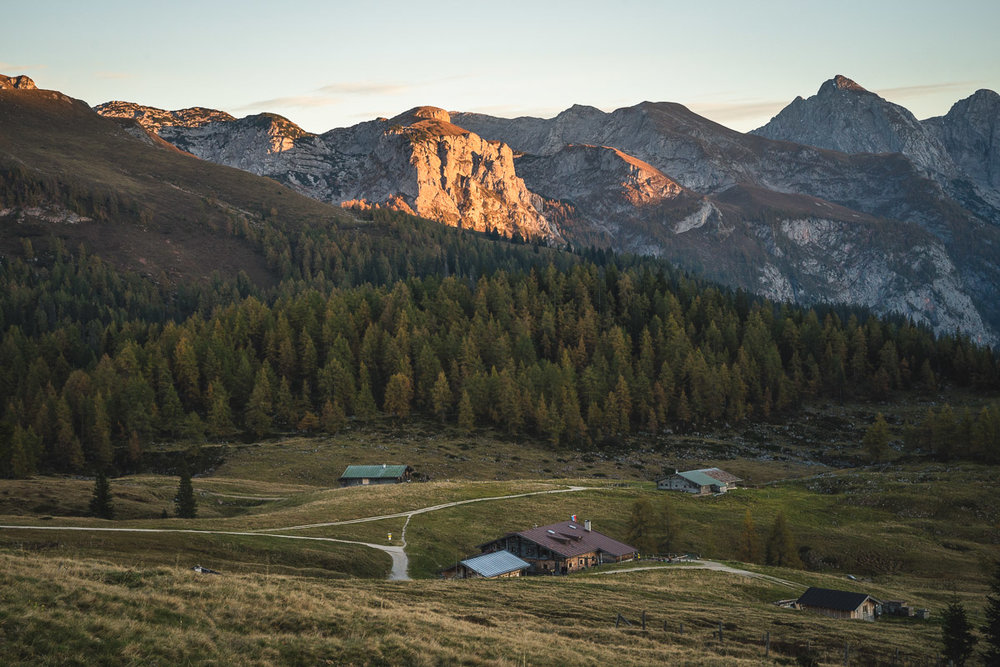 Gotzenalm: Our hut for the night