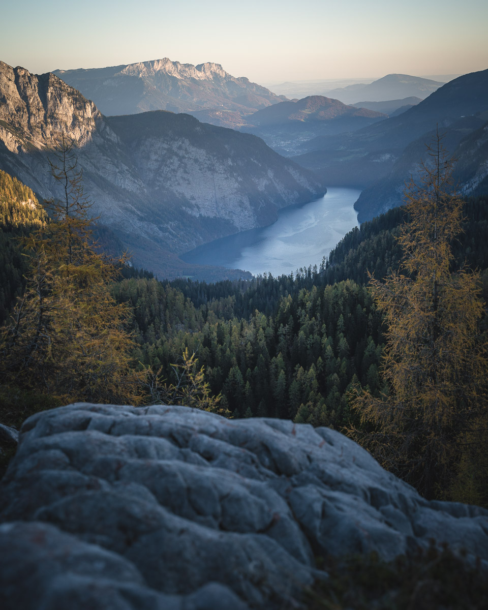 Lake Königssee seen from the summit of Feldkogel (1872m)