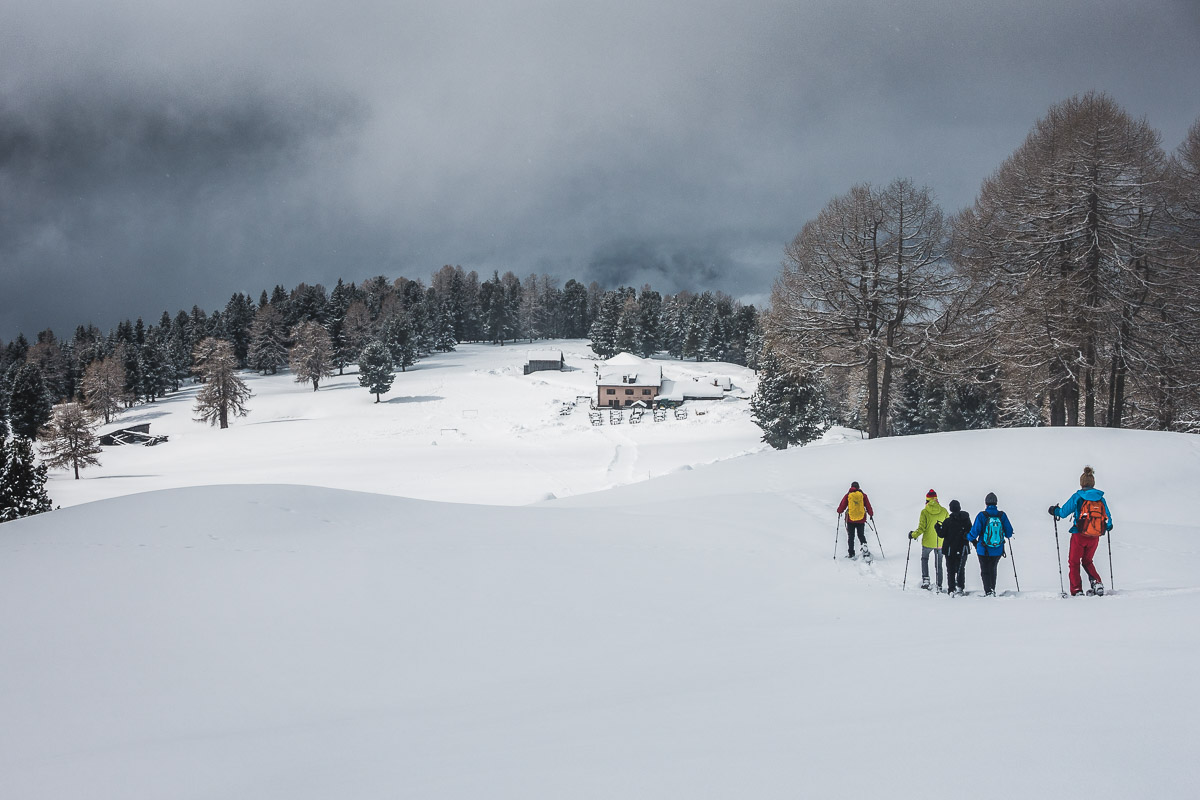 Schneeschuhwanderung am Weißhorn
