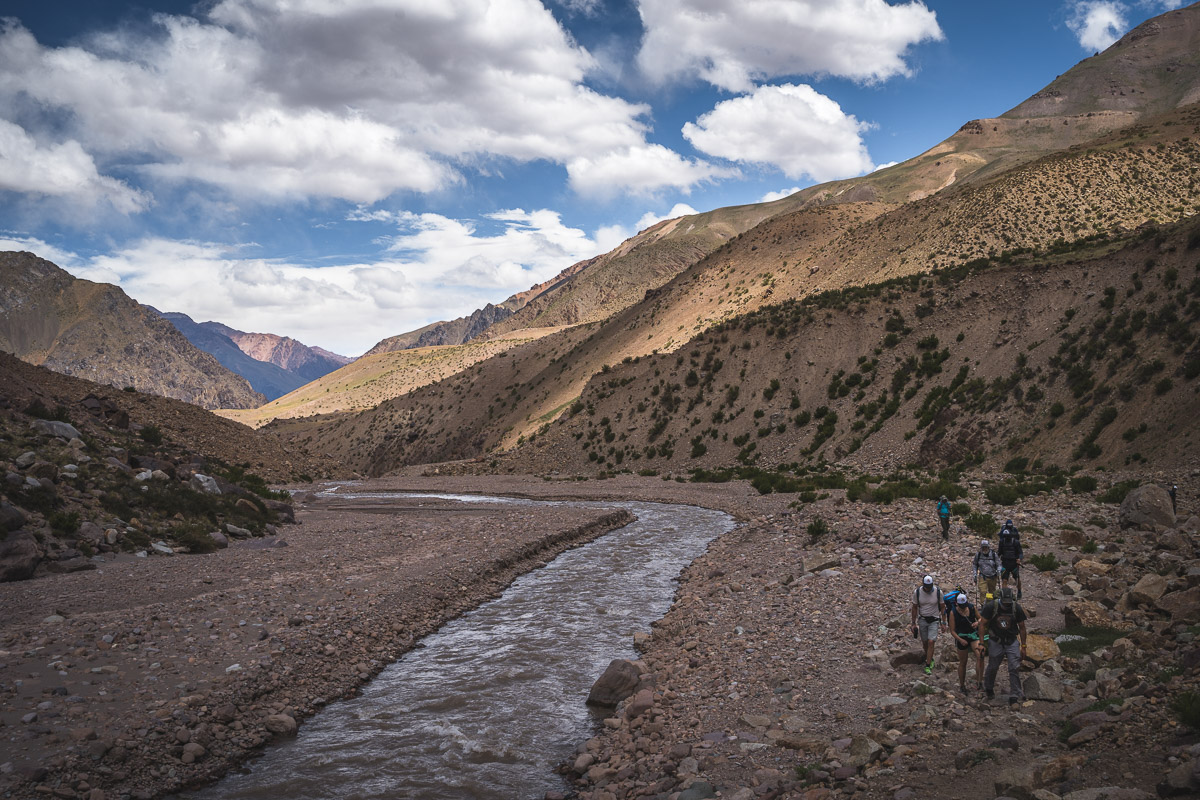 Getting close to Pampa de Leñas