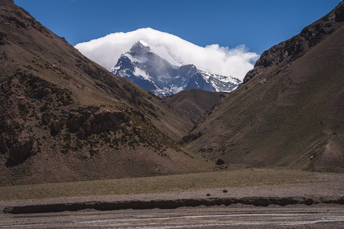 First view of Aconcagua