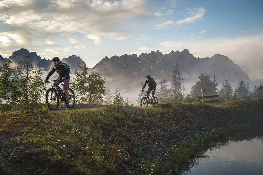 Mountainbiken im Wilden Kaiser