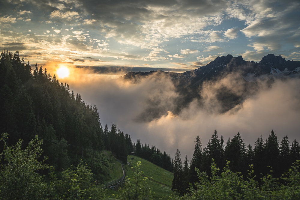 Mountainbiken im Wilden Kaiser