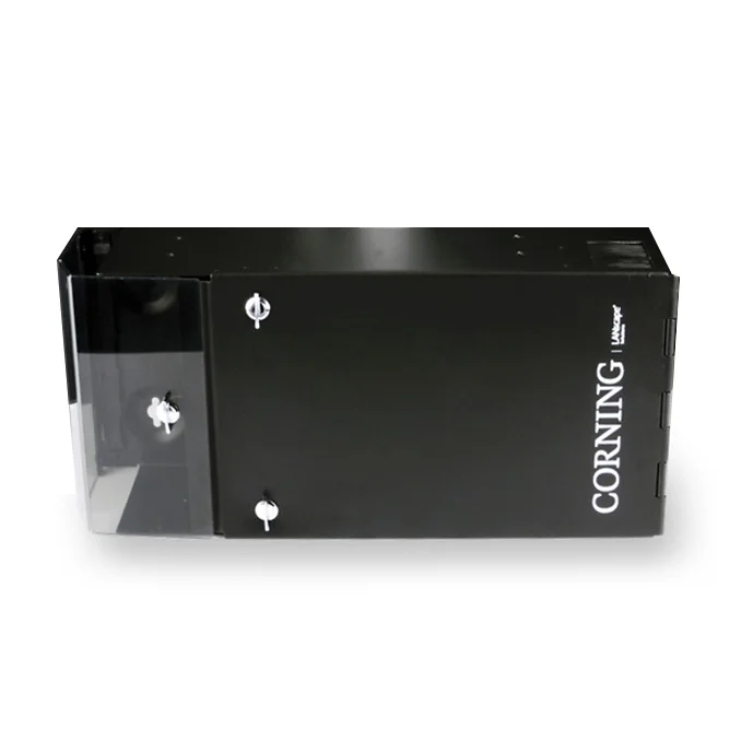 Wall-mountable Connector Housing  (WCH), Holds 2 CCH Connector Panels