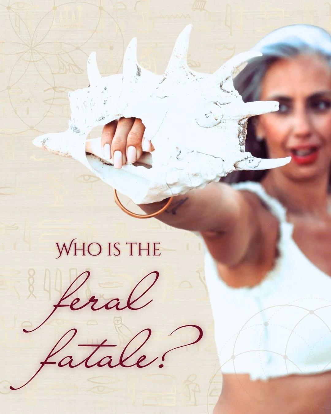 A woman who stops betraying herself, 
Is DANGEROUS.
That&rsquo;s the Feral Fatale.
Raw. Instinctive. Sovereign.

If you feel her resurging, welcome home.

#wombbliss #womenleaders #sekhemt 
#wombwisdom #femininemysteries #ancestralwisdom #feralfatale