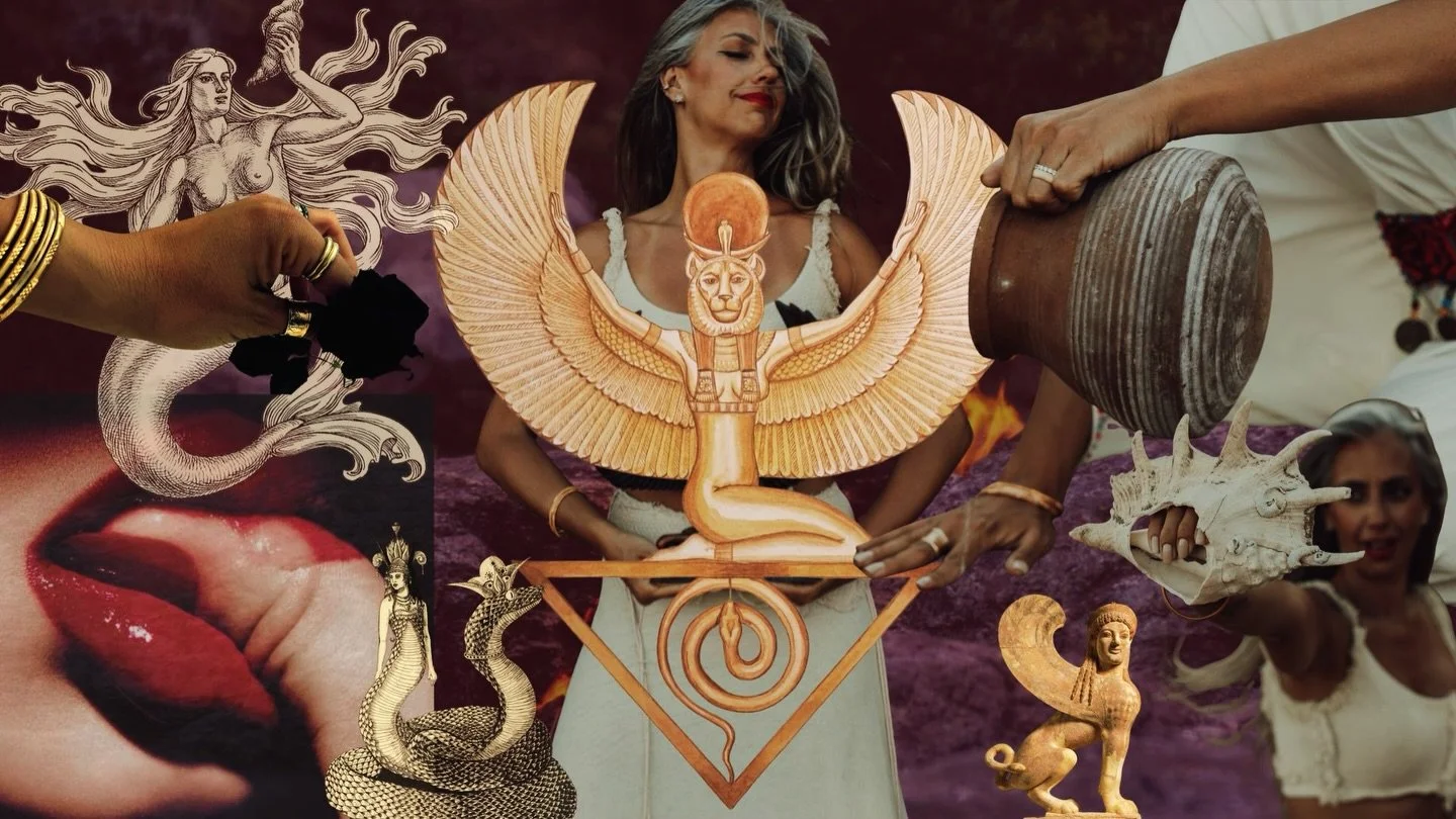 🖤🔥 The Consecration 🔥🖤

An Ancient Voice&nbsp;
the cackling, crackling within our bones
It speaks of Power, Legacy, Sovereignty, Pleasure.
Rooted in Devotion, Forbidden Lineages of 
Feral Feminine Alchemical Embodiment. to birth a 
Rebirth-Birth 