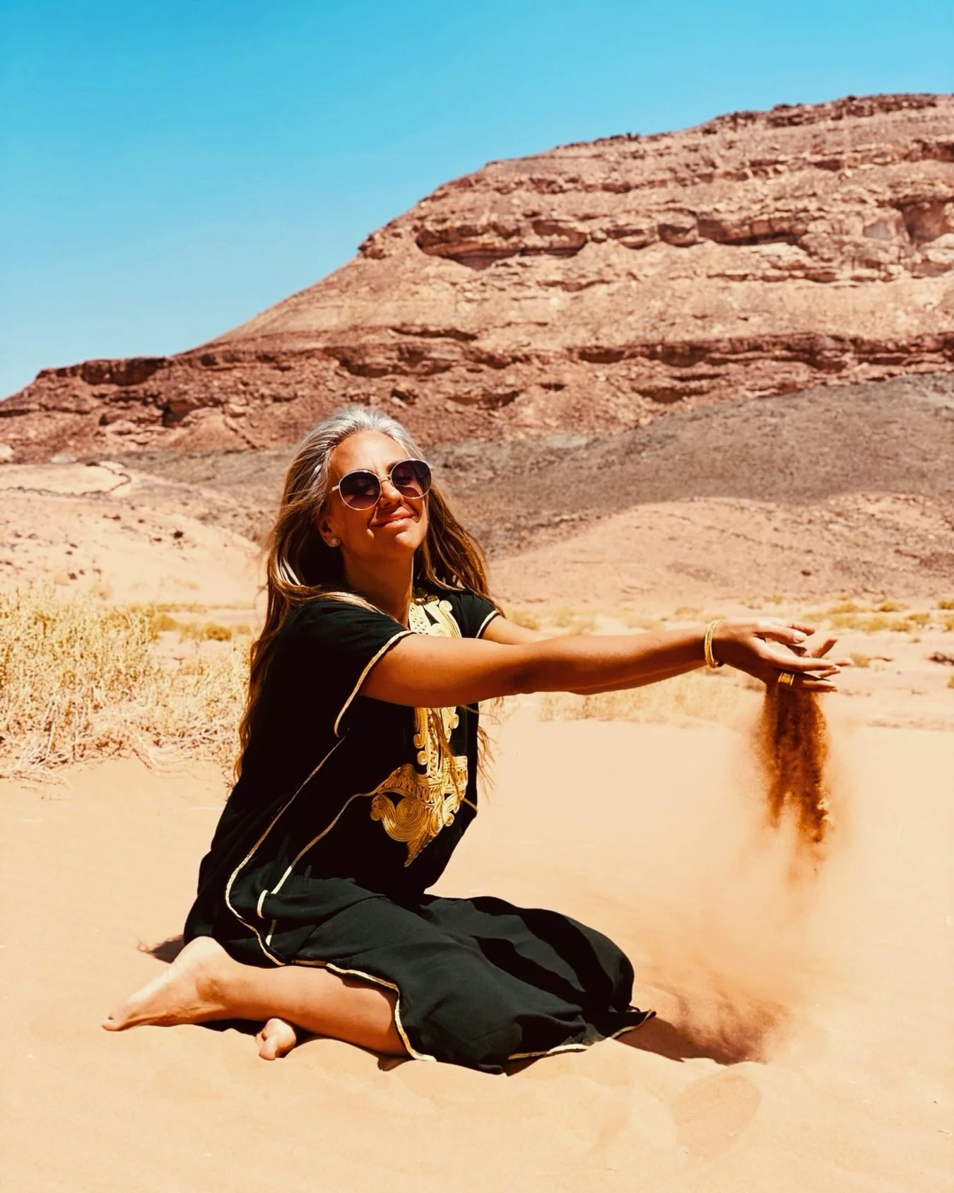 My first meeting with the wild Sinai and the Red Sea arrived on my thirtieth birthday. 

I was inside a powerful initiatory womb awakening, lineage weaving journey, an apprenticeship with Seren and Dr Azra Bertrand. 

Sphinx, Lilith, Sin, Hathor, Ma&