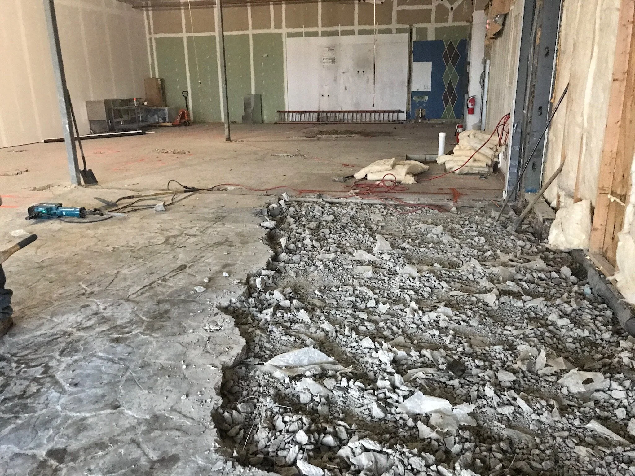 Breaking Ground .... Literally