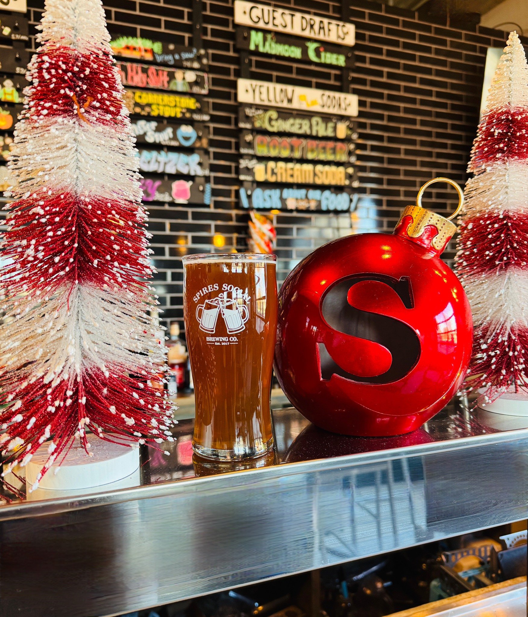 'Did You Bring a Saw' Holiday Ale 7.4% abv is back on tap and we're about to have the hap, hap, happiest season of all! 

#holidayseason #holidayale #seasonalbeer #craftbeer #wintertime #beerinspires #drinkupcolumbus #cbuscraftbeer #ohiobeer #tisthes