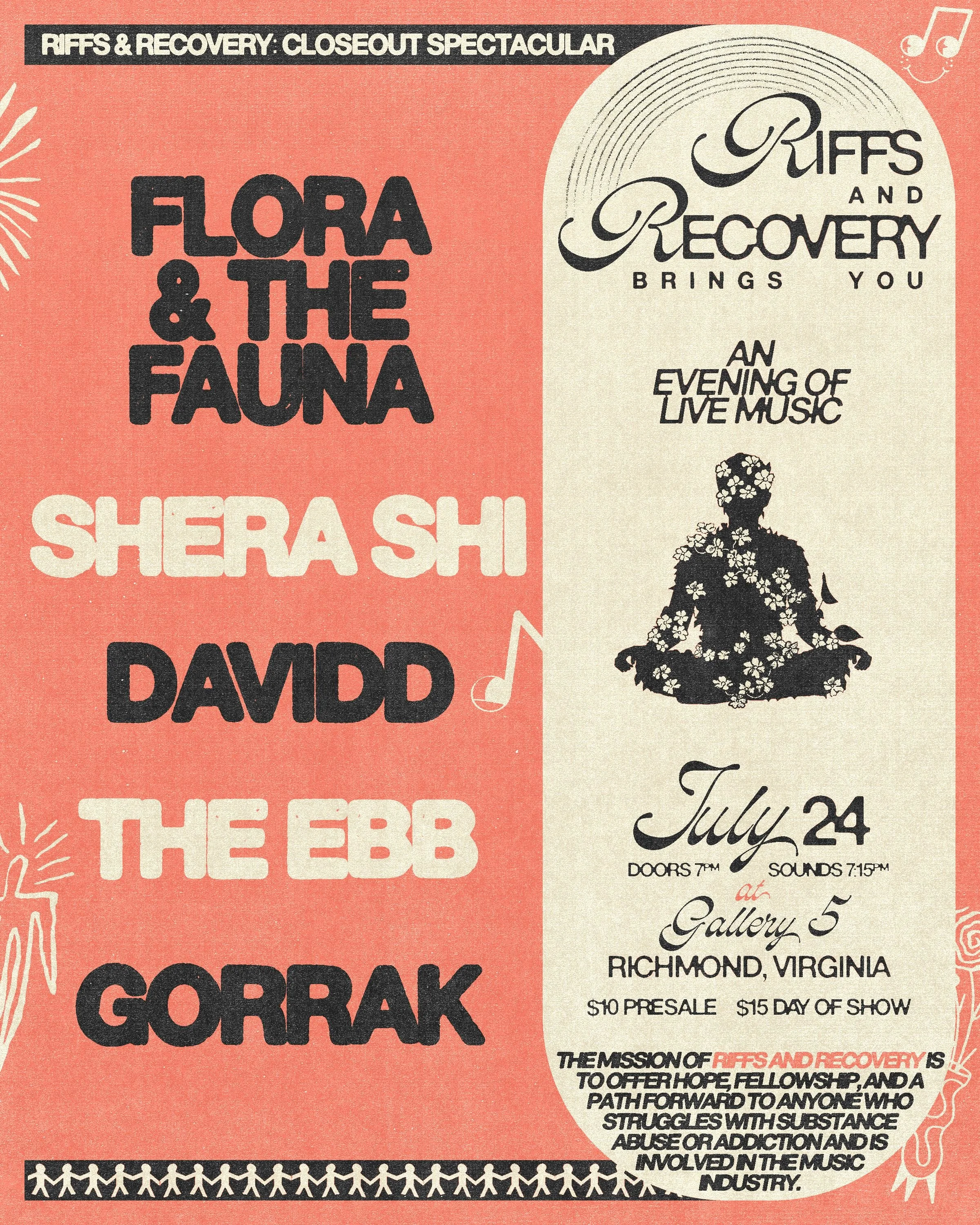 Riffs & Recovery Closeout Spectacular