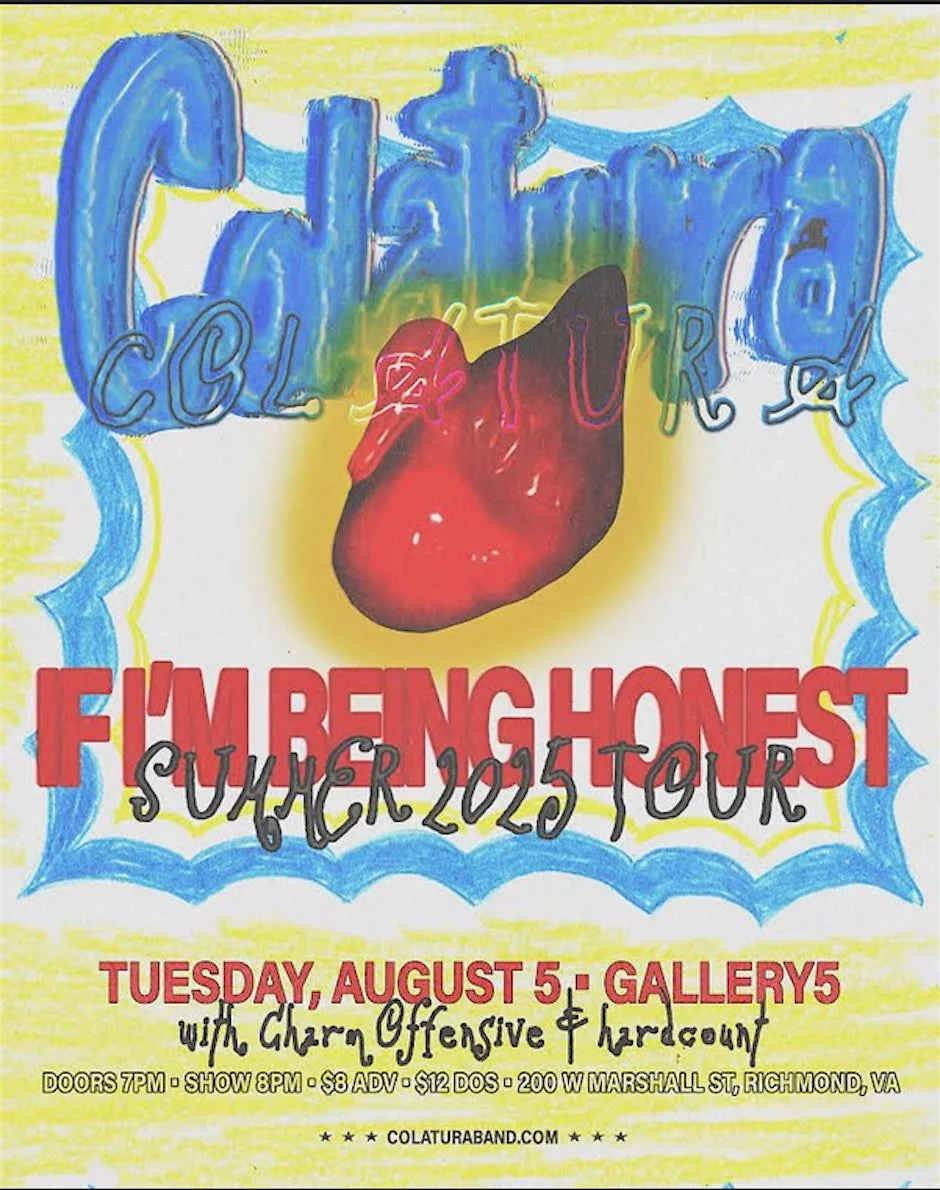 Colatura 'If I'm Being Honest' Summer Tour w/ Charm Offensive & Hardcount