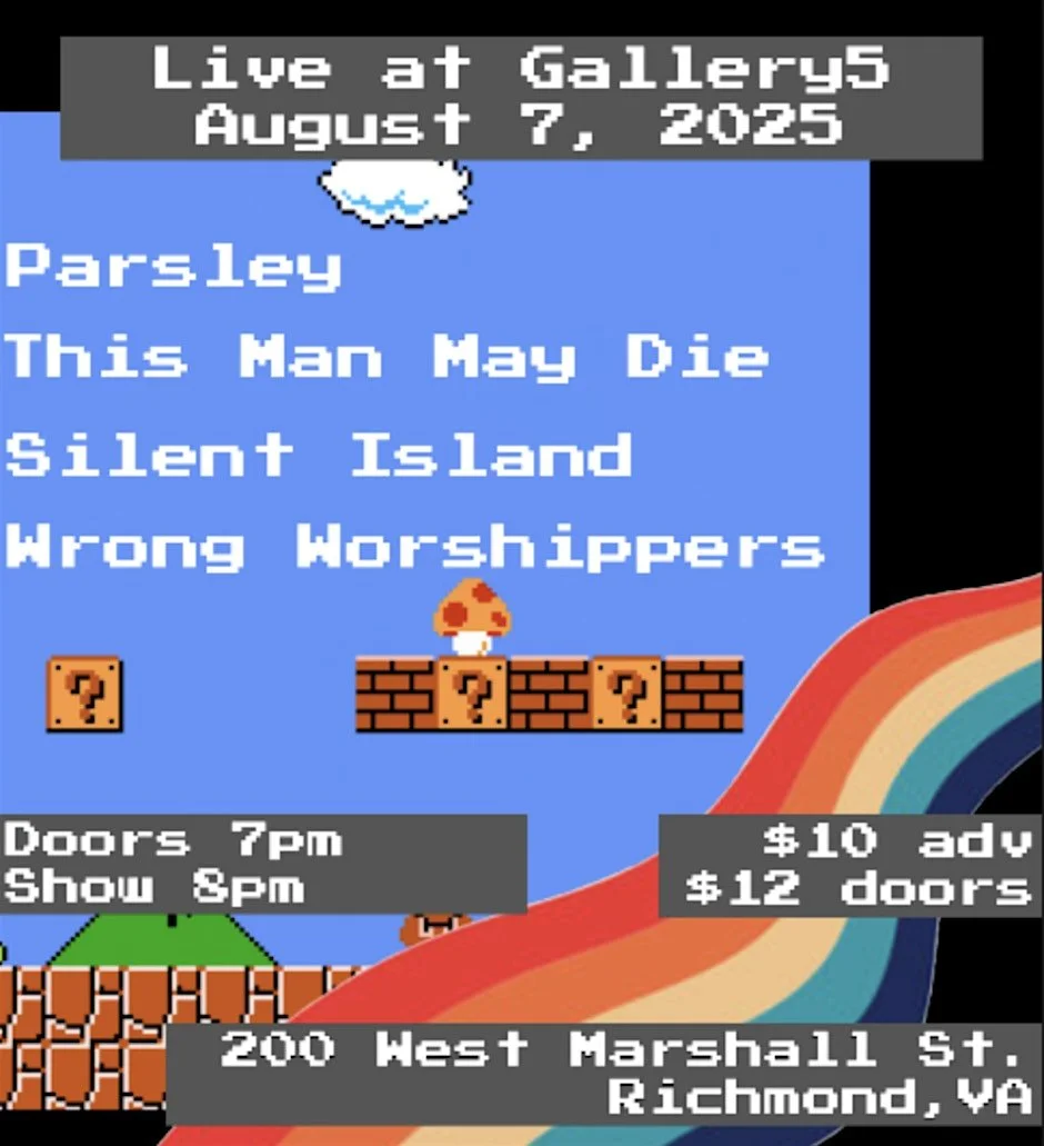 Parsley, This Man May Die, Silent Island (DC), Wrong Worshippers