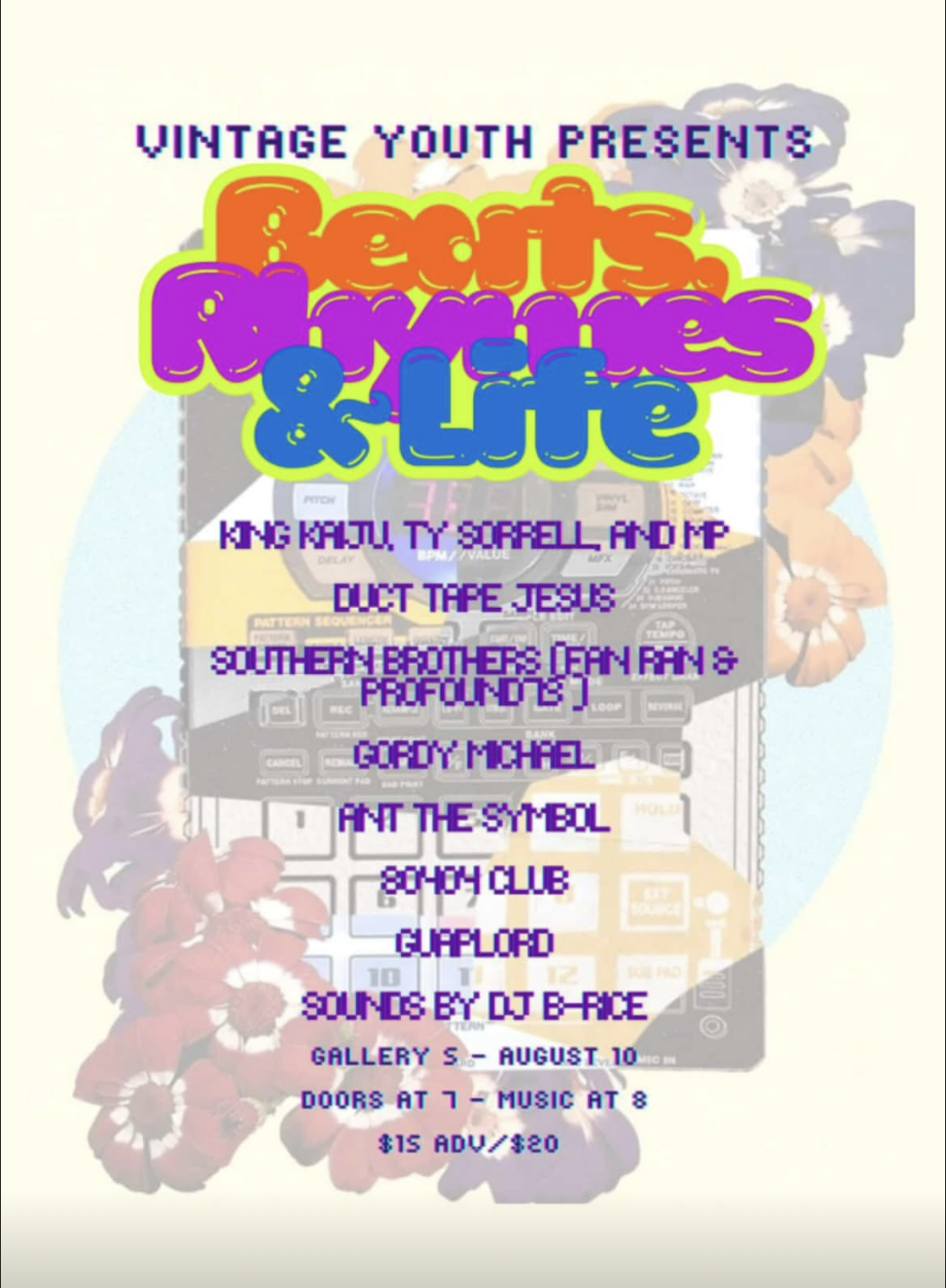 Vintage Youth presents: Beats, Rhymes and Life