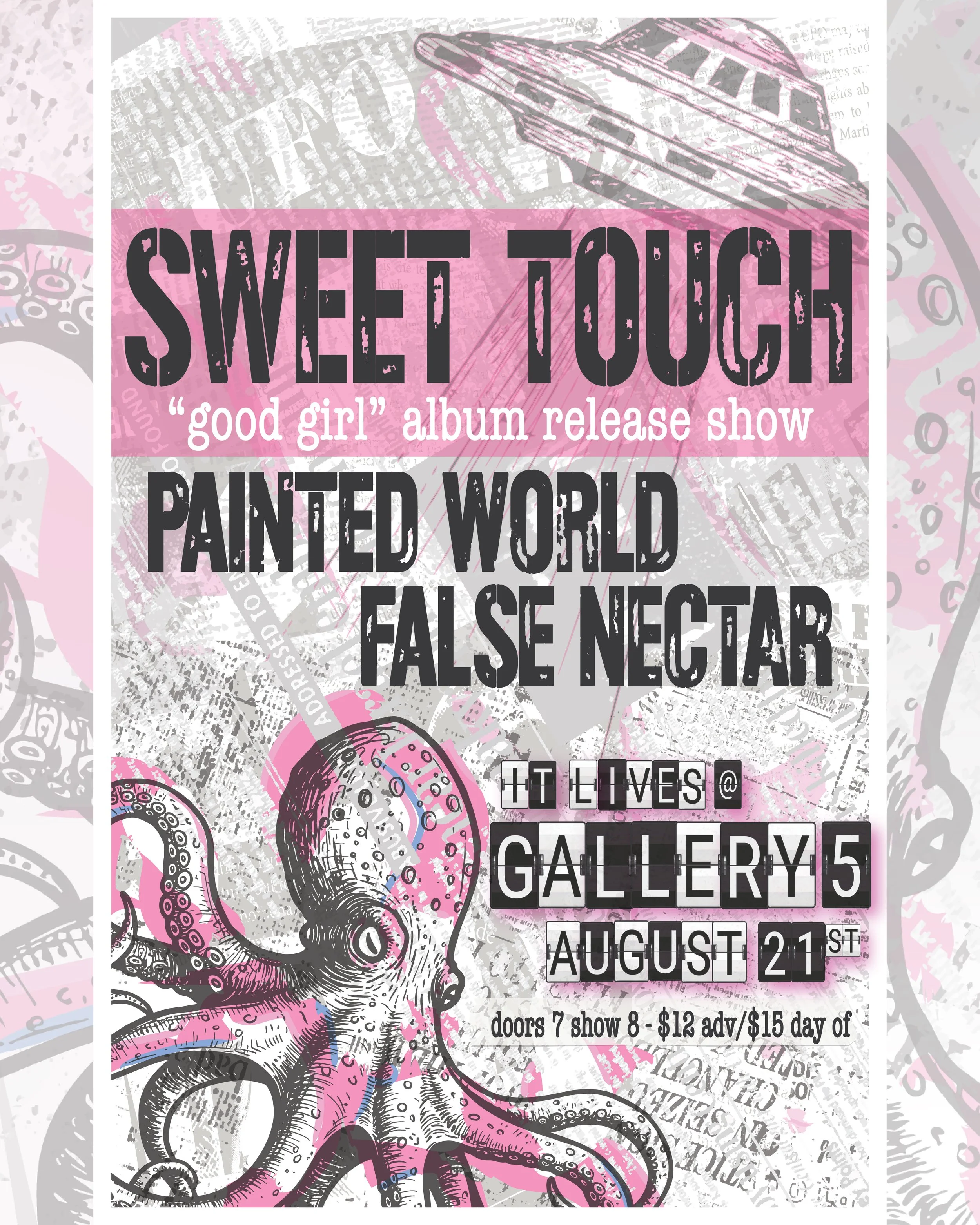 Sweet Touch Album Release Show with False Nectar and Painted World