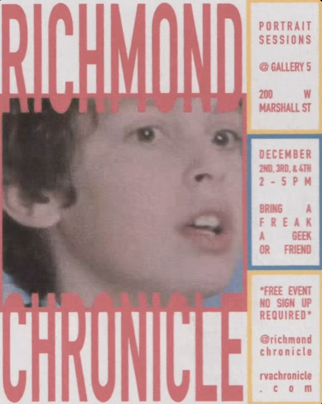 Richmond Chronicle 2025 Portrait Sessions