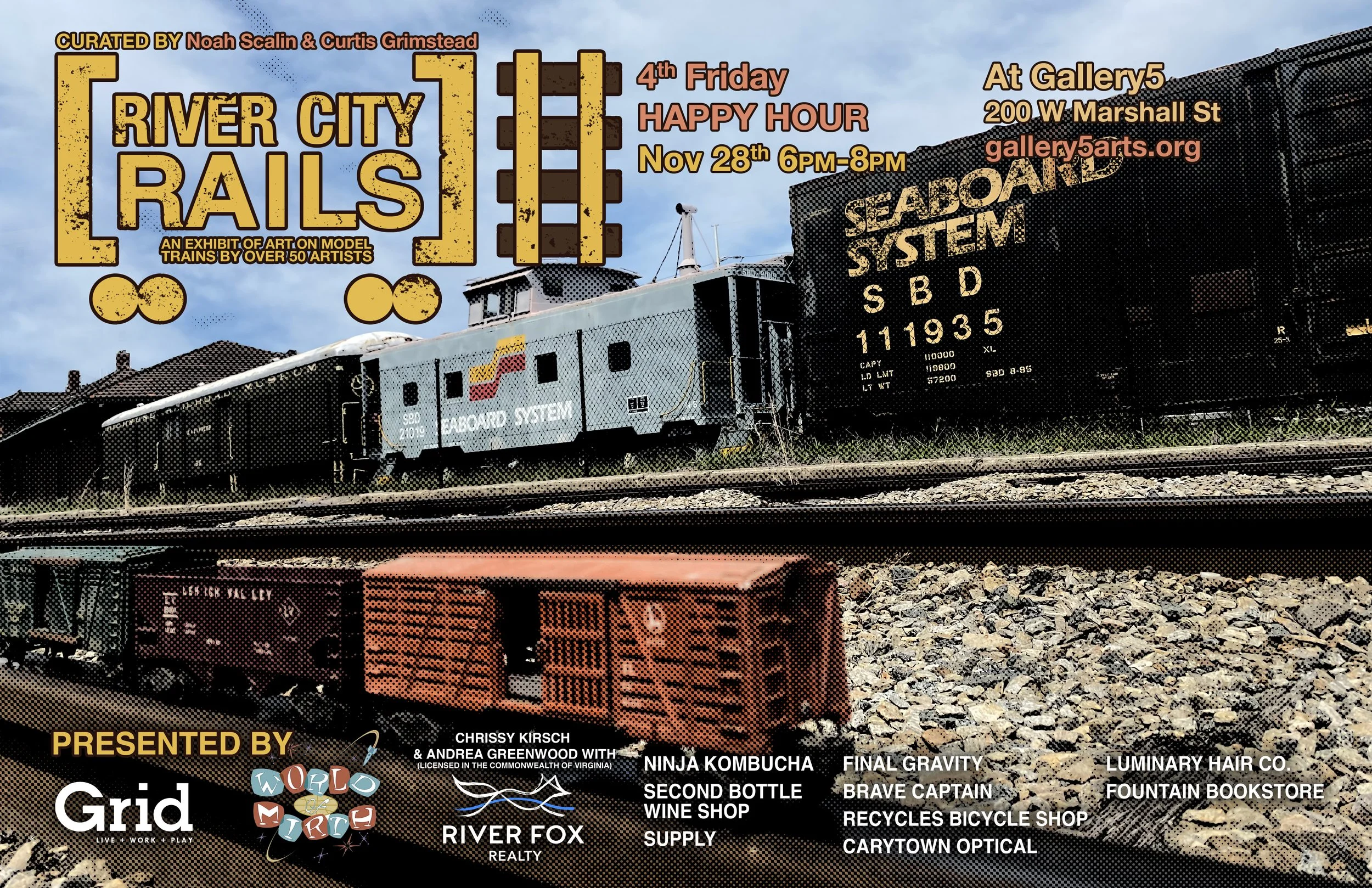 River City Rails Closing Reception Happy Hour