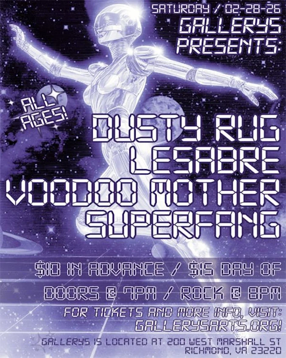 Dusty Rug, LeSabre, Voodoo Mother, Superfang