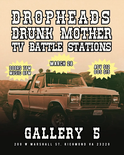 Dropheads, Drunk Mother, TV Battle Stations