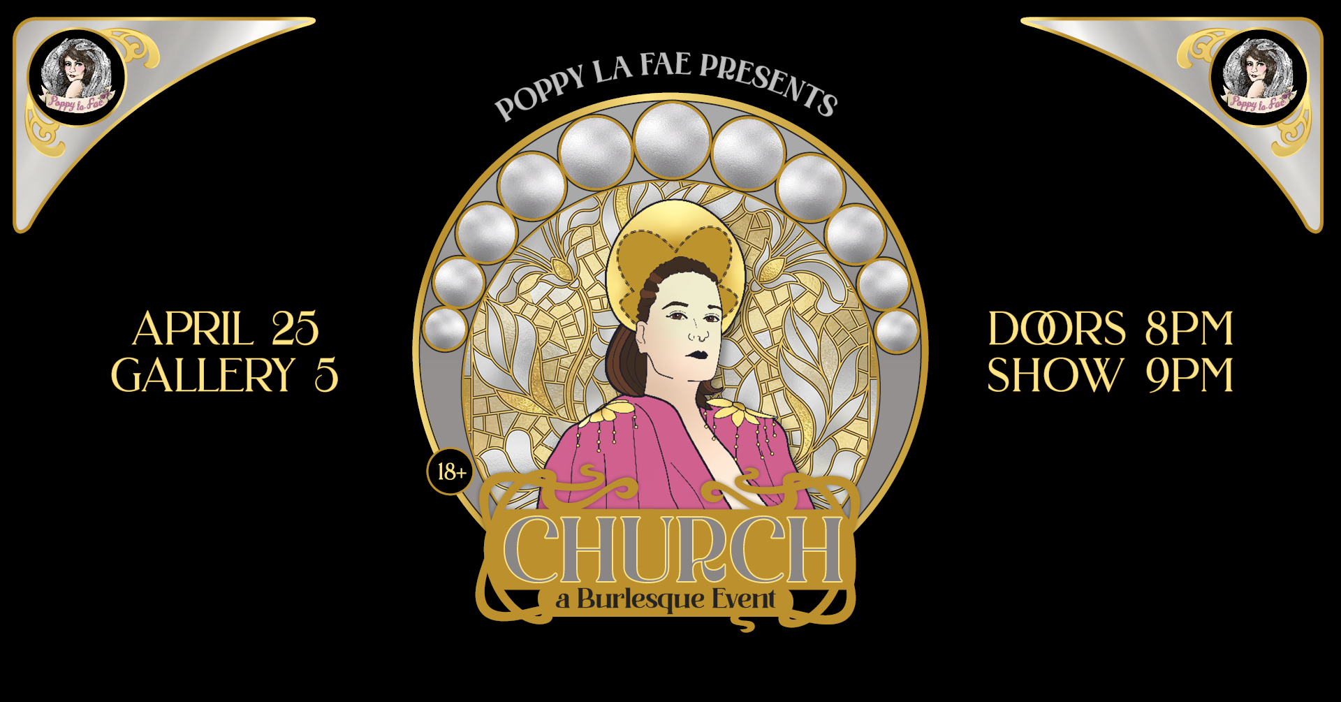 Poppy la Fae's Church, A Burlesque Event