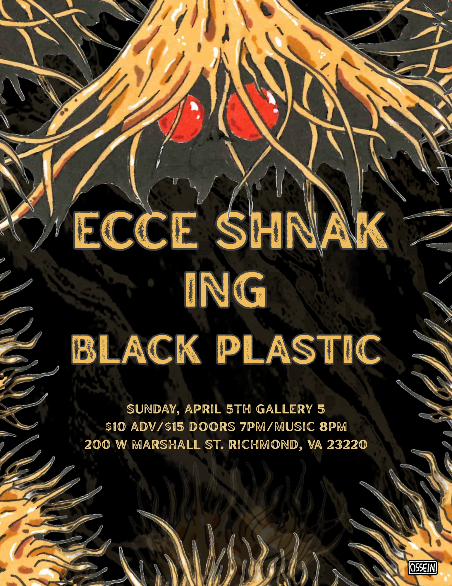 Ecce Shnak (nyc), Ing &amp; Black Plastic