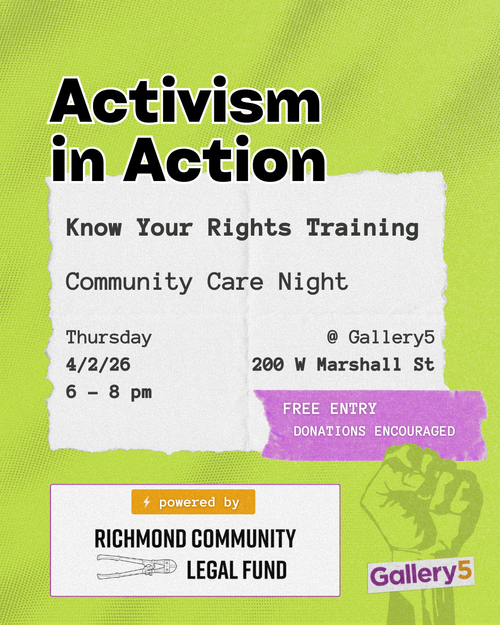 Community Care Night: Know Your Rights Training