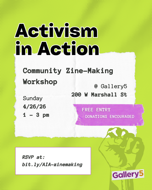 Activism in Action: Community Zine-Making Workshop
