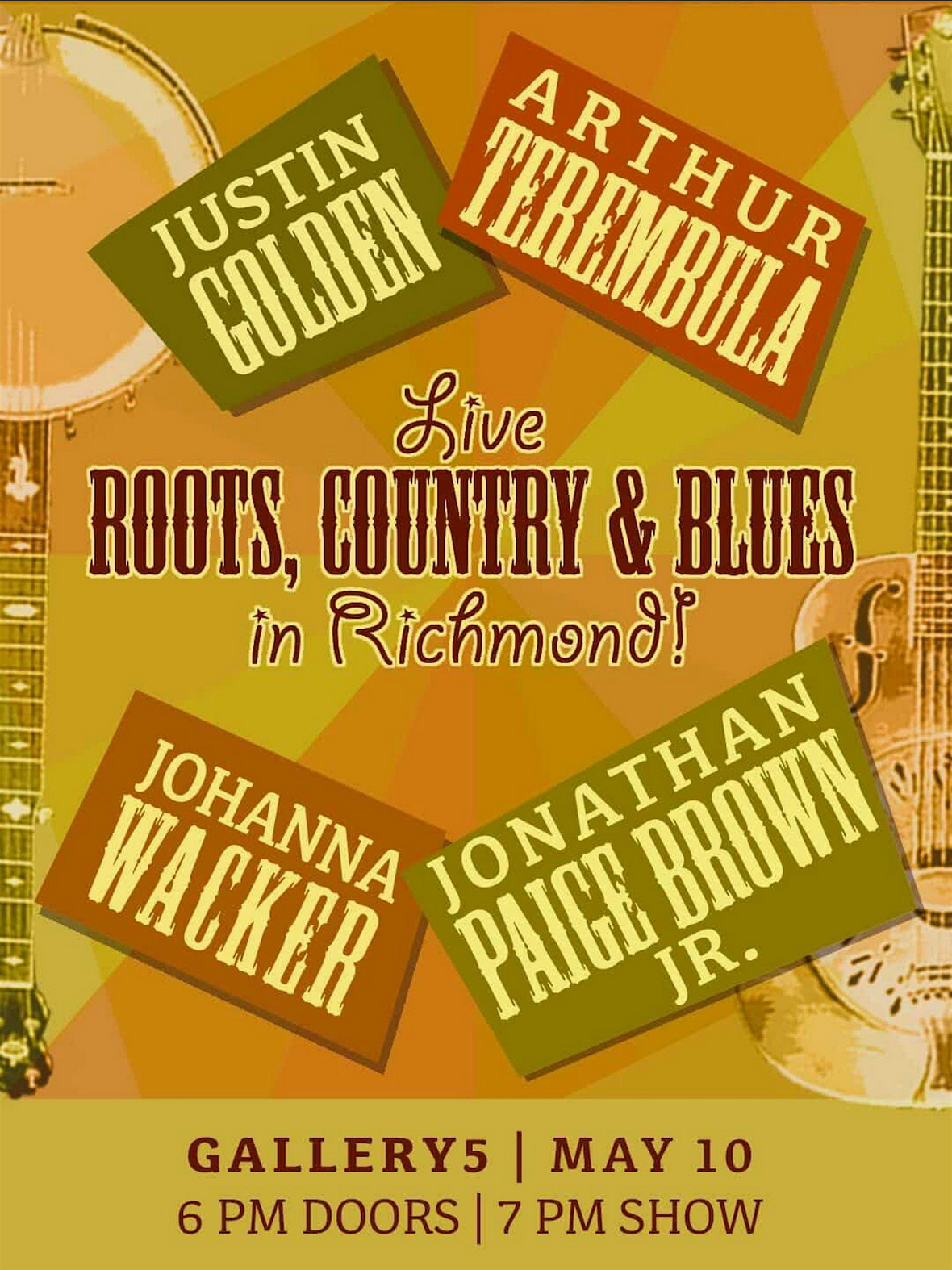 Justin Golden, Arthur Terembula, Johanna Wacker &amp; Jonathan Paige Brown Jr.