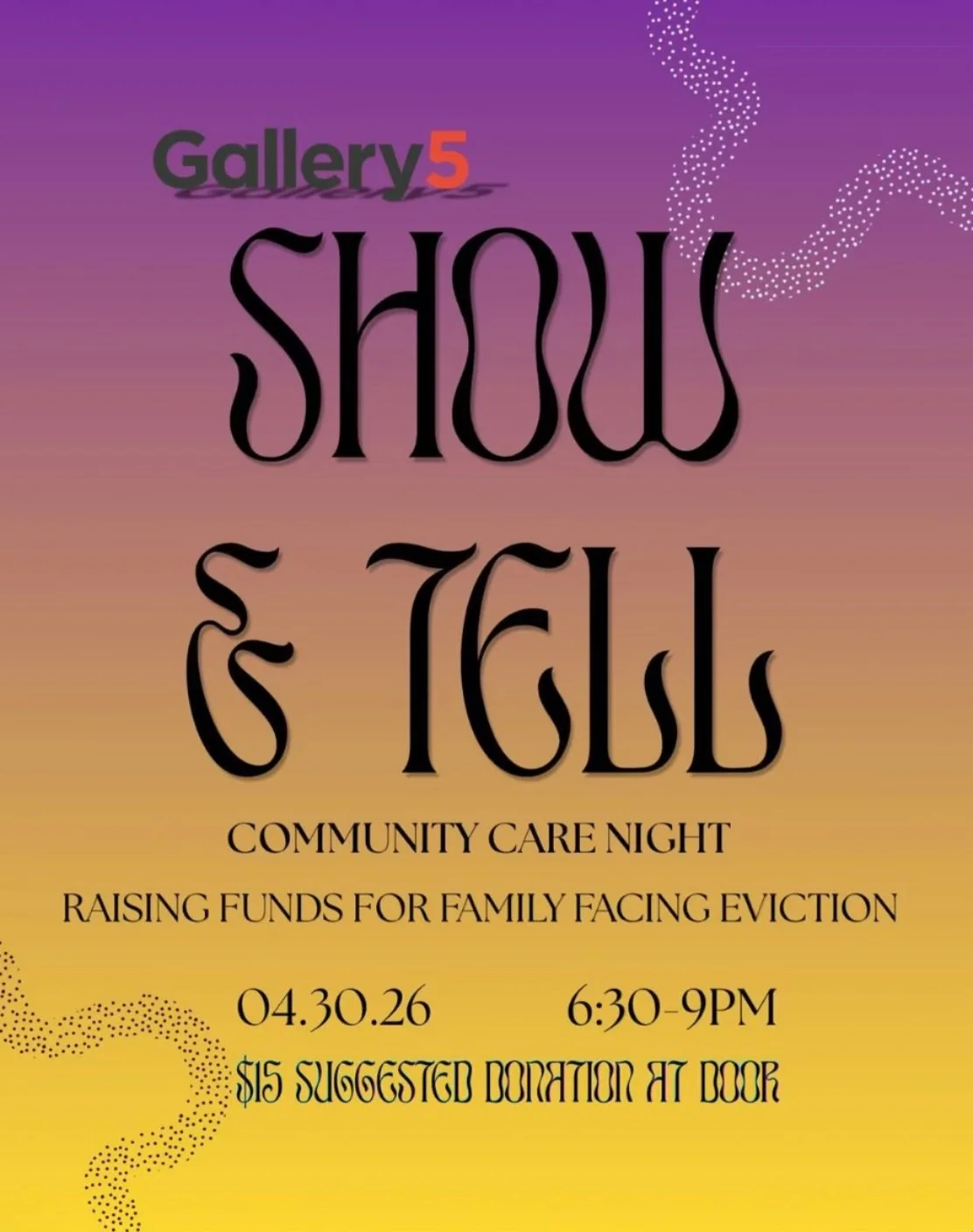 Community Care Night: Show and Tell