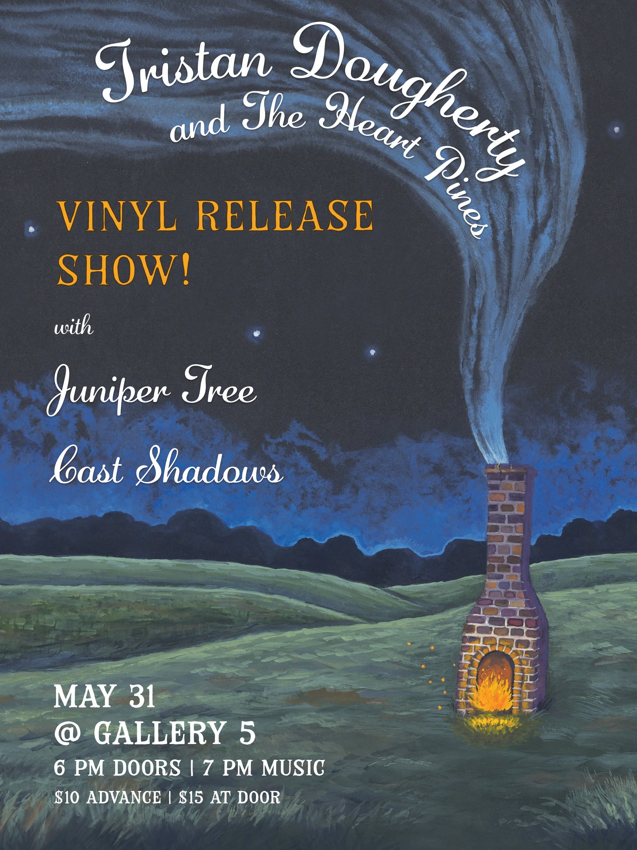 Tristan Dougherty and the Heart Pines Vinyl Release