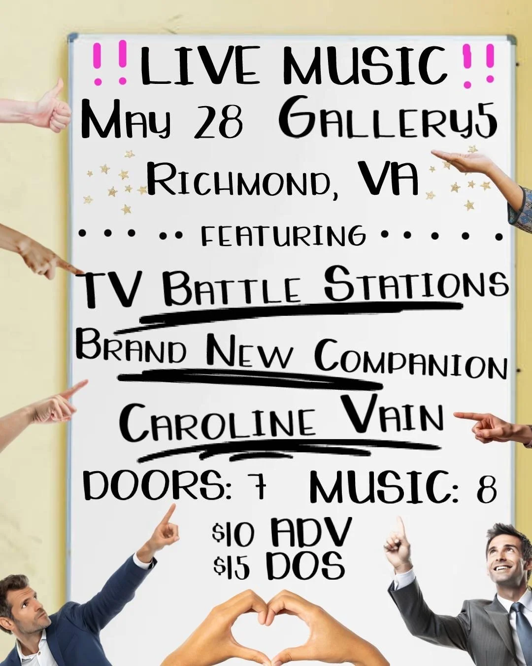 TV Battle Stations, Caroline Vain (RVA) &amp; Brand New Companion (Boise) 