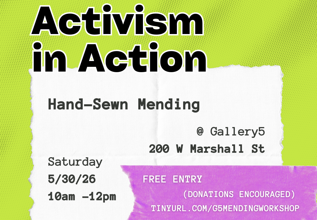 Activism in Action: Hand-sewn Mending Workshop