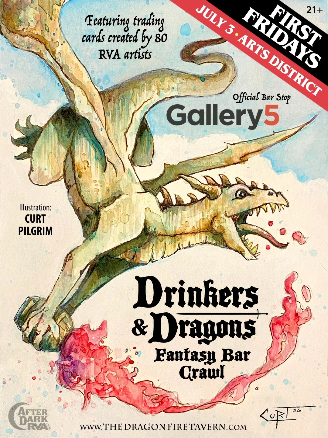 Drinkers &amp; Dragons Fantasy Bar Crawl