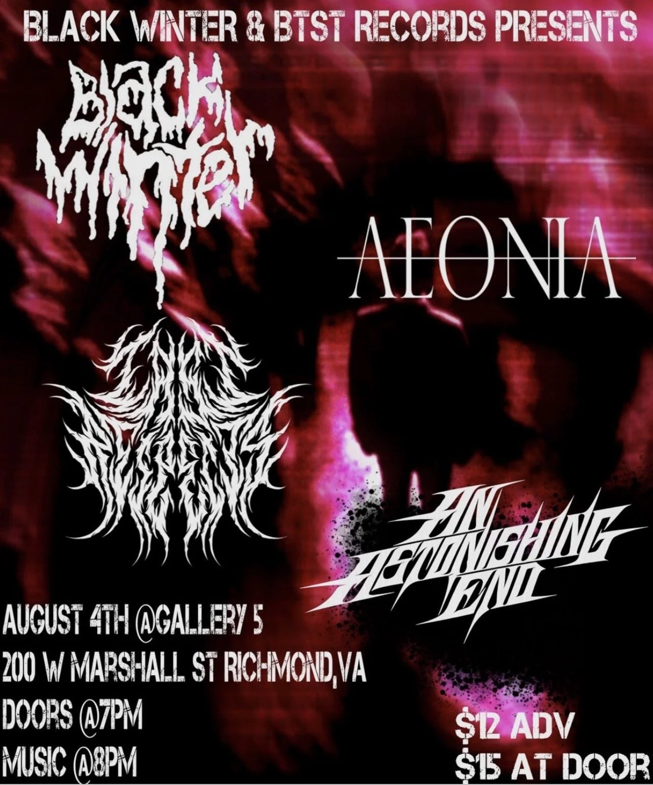 Aeonia, Black Winter, Last Respects, An Astonishing End
