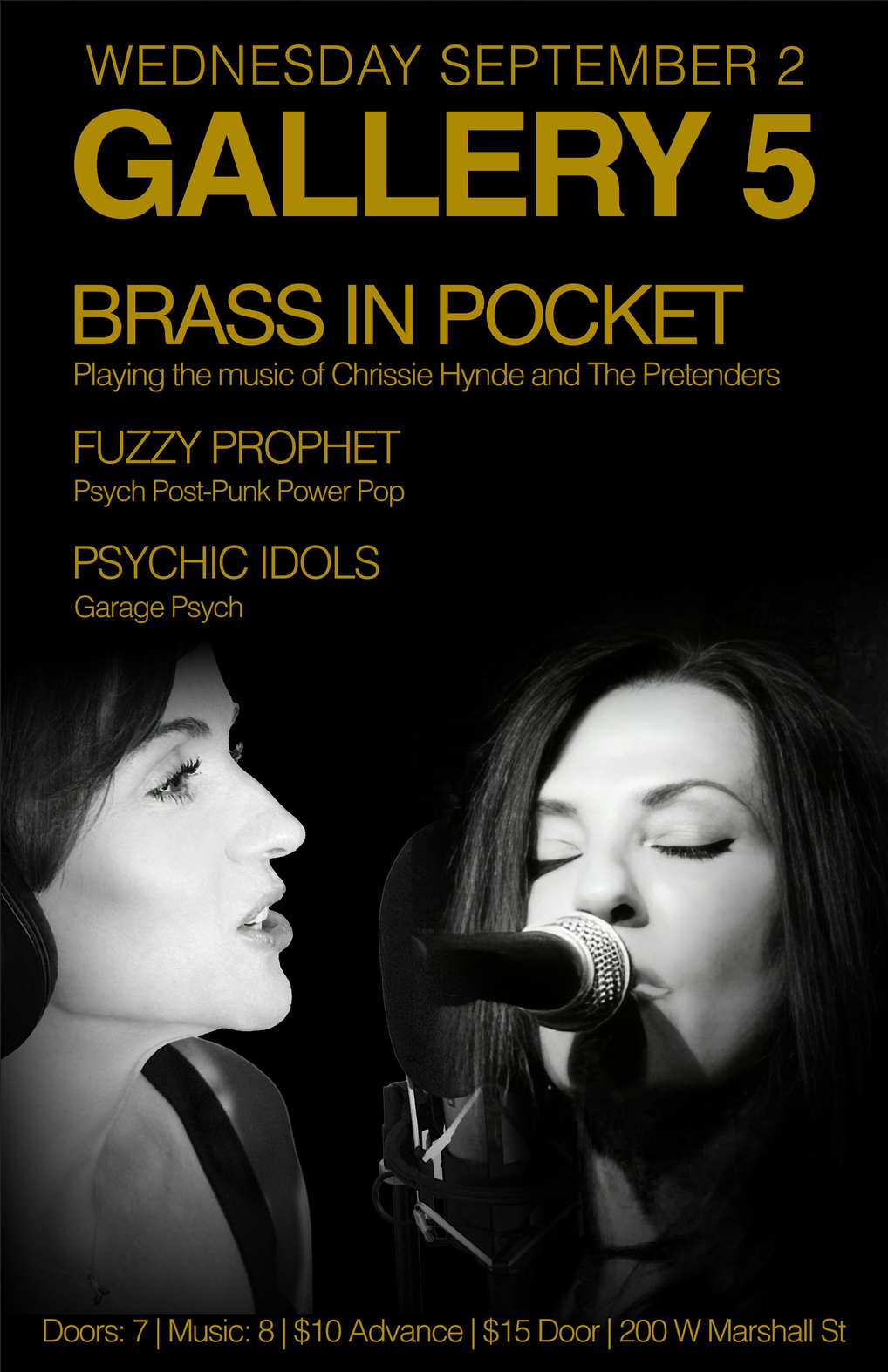 Fuzzy Prophet, Brass in Pocket &amp; Psychic Idols
