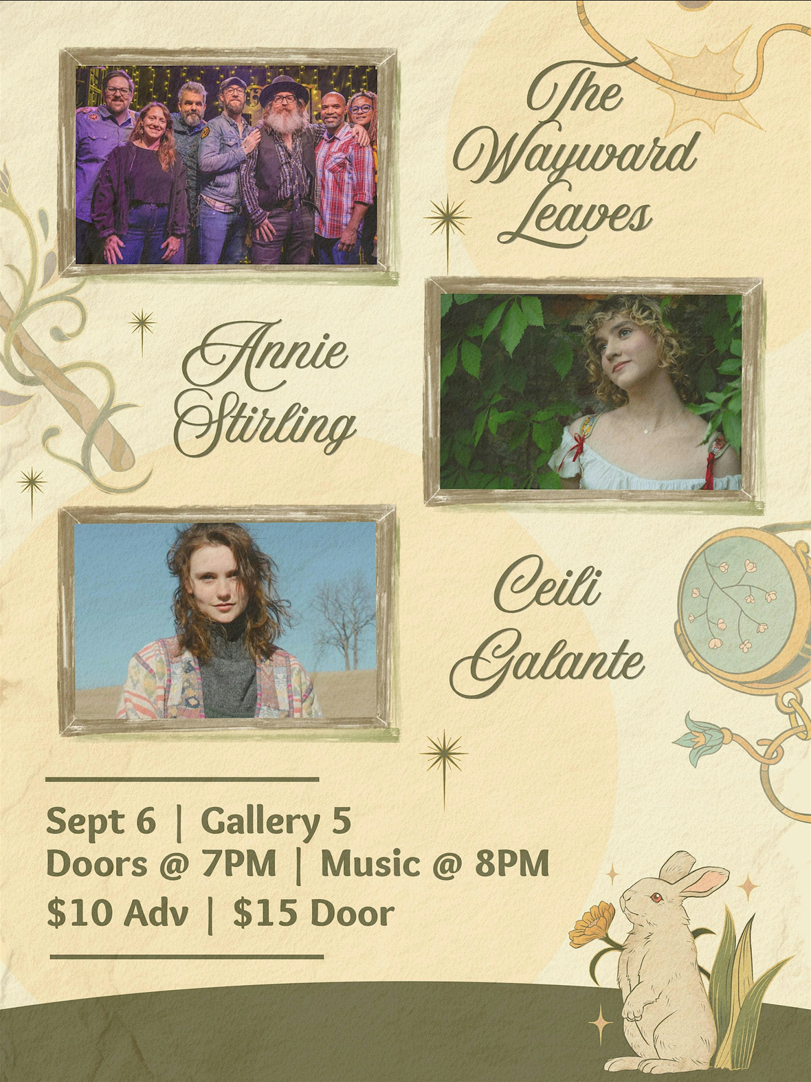 The Wayward Leaves, Annie Stirling, Ceili Galante