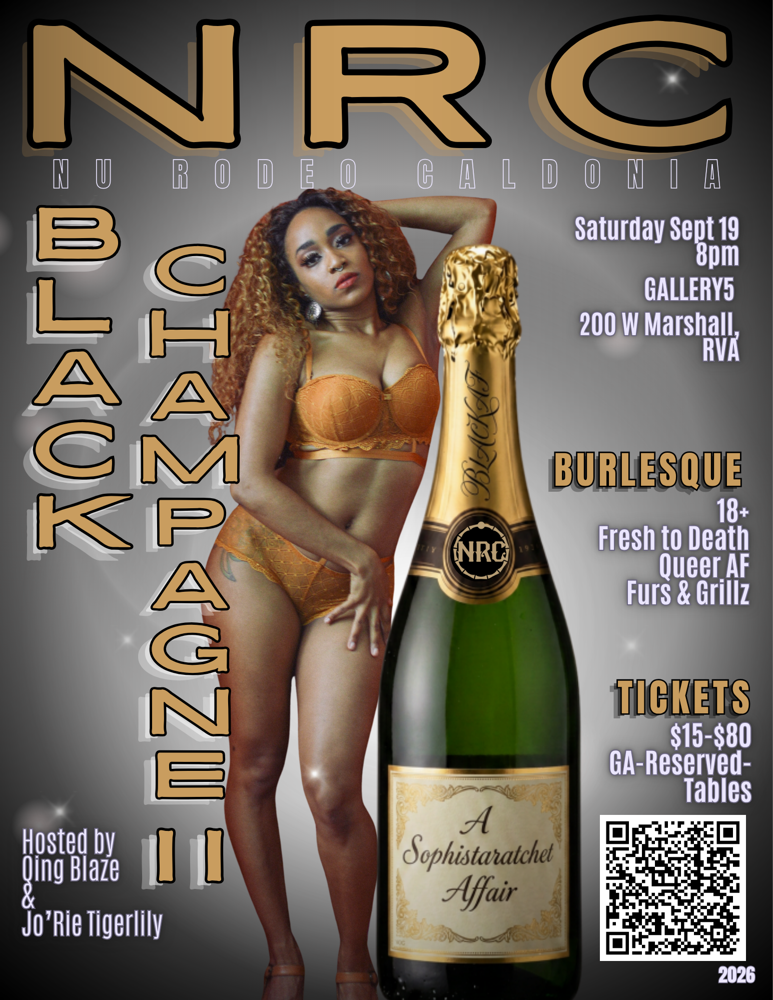NRC presents Black Champagne II
