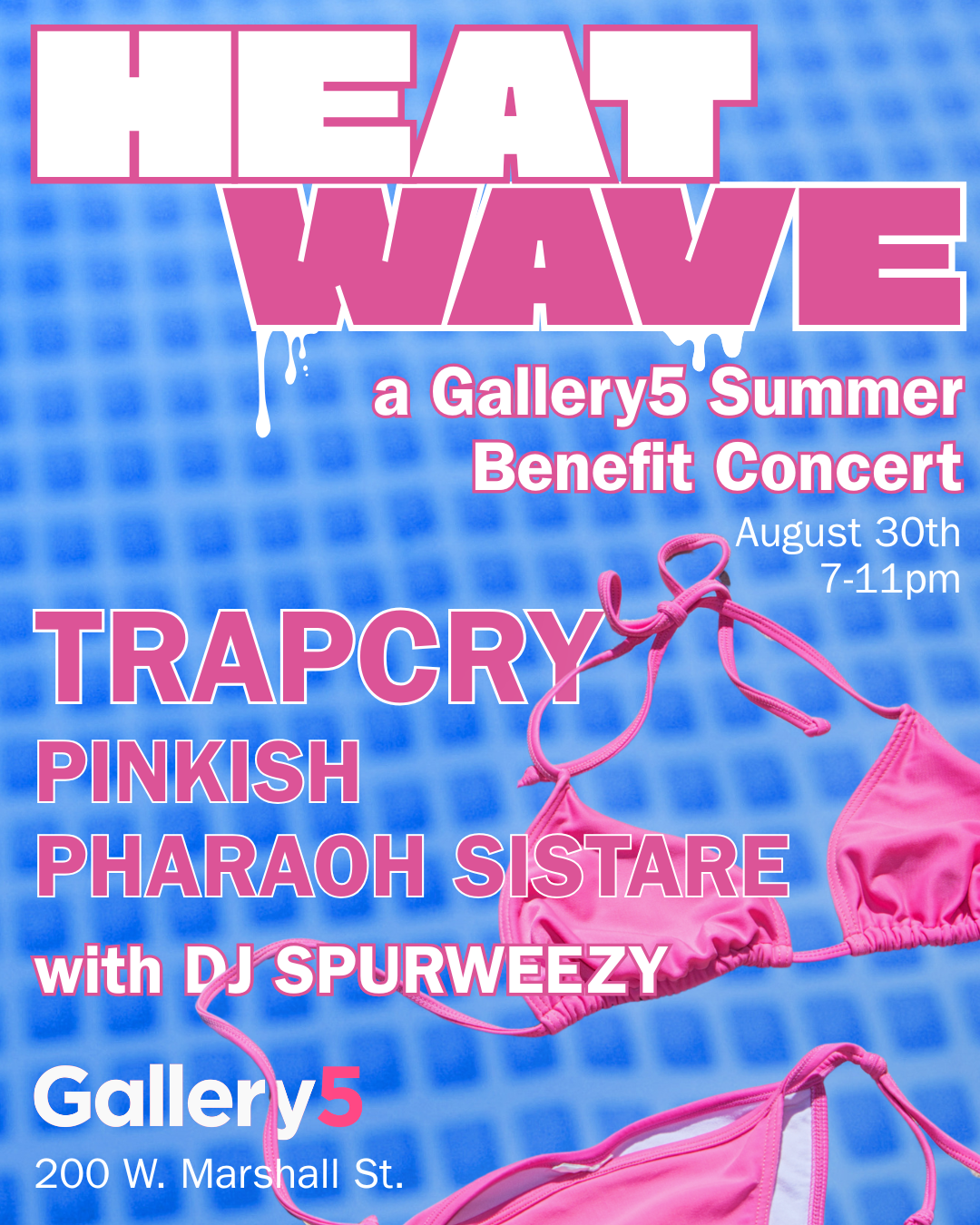 Heat Wave: a Gallery5 Summer Benefit Concert