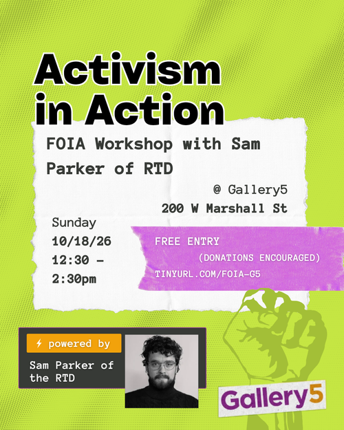 Activism in Action - FOIA Workshop Sam Parker RTD