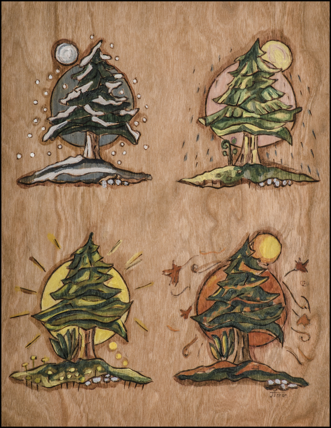 Evergreen Change of Seasons