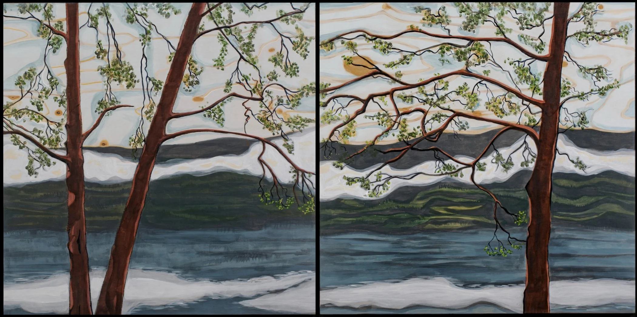 Push & Pull (Diptych)