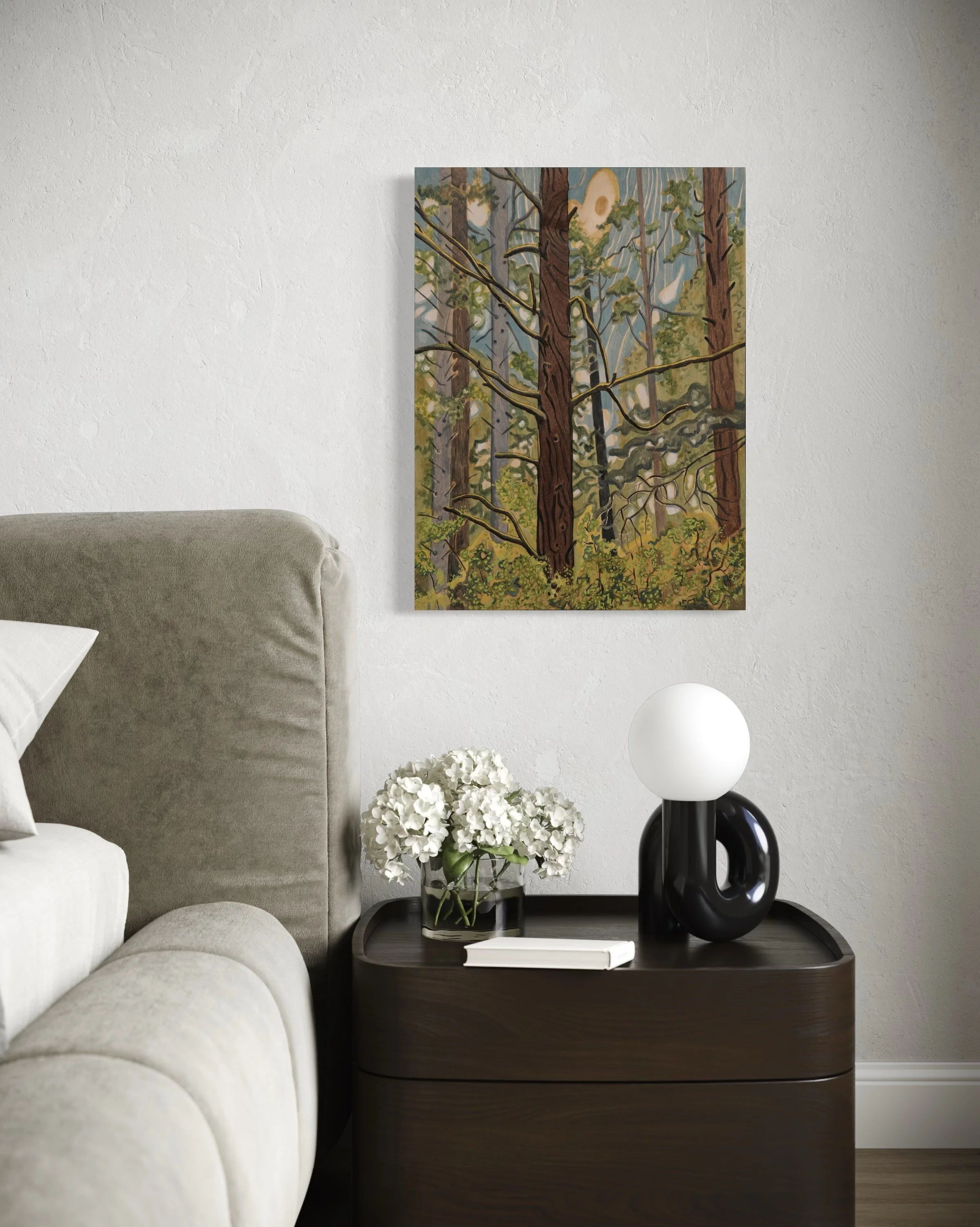  Sometimes there is that one tree that keeps calling your attention. As you take it in you discover that the tree's surroundings play an important role that adds to it’s beauty. All working together to lift it up and make it shine.   