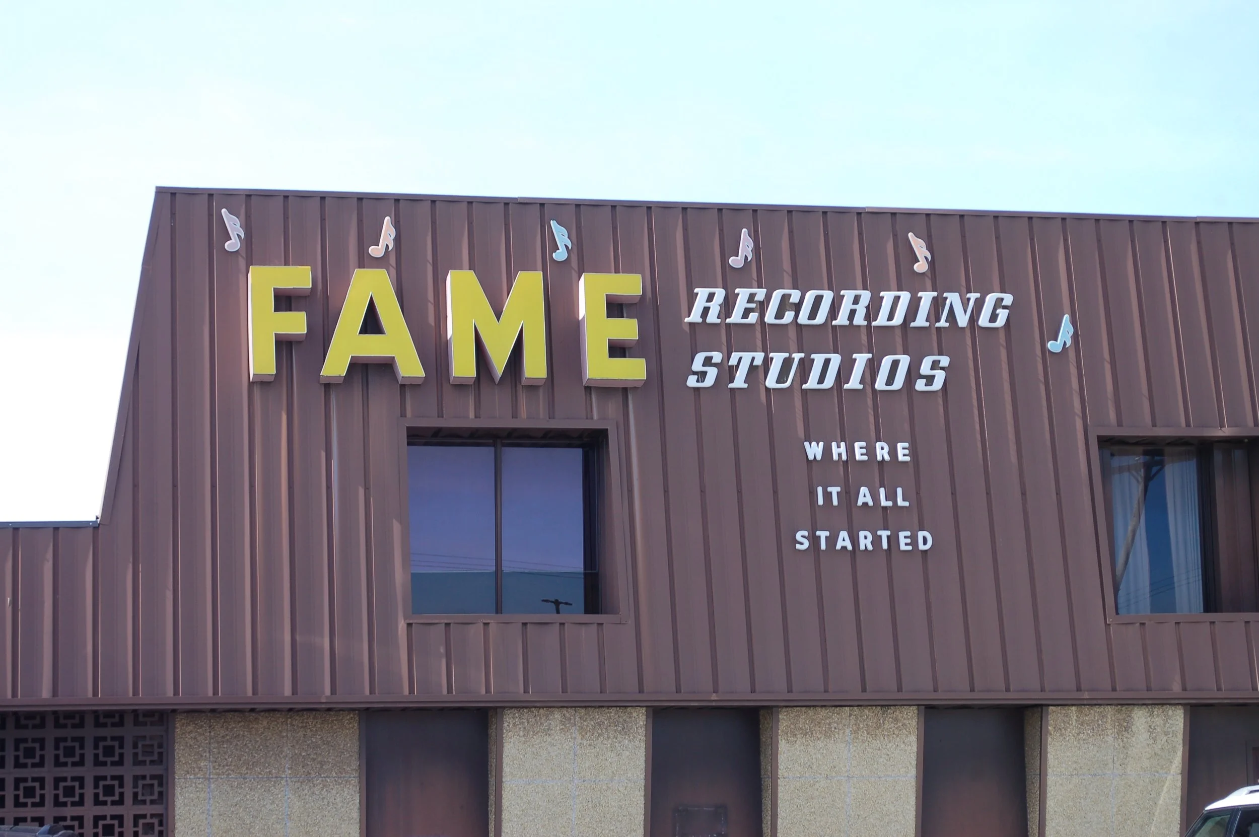 Muscle Shoals Alabama Famous Fame Studio