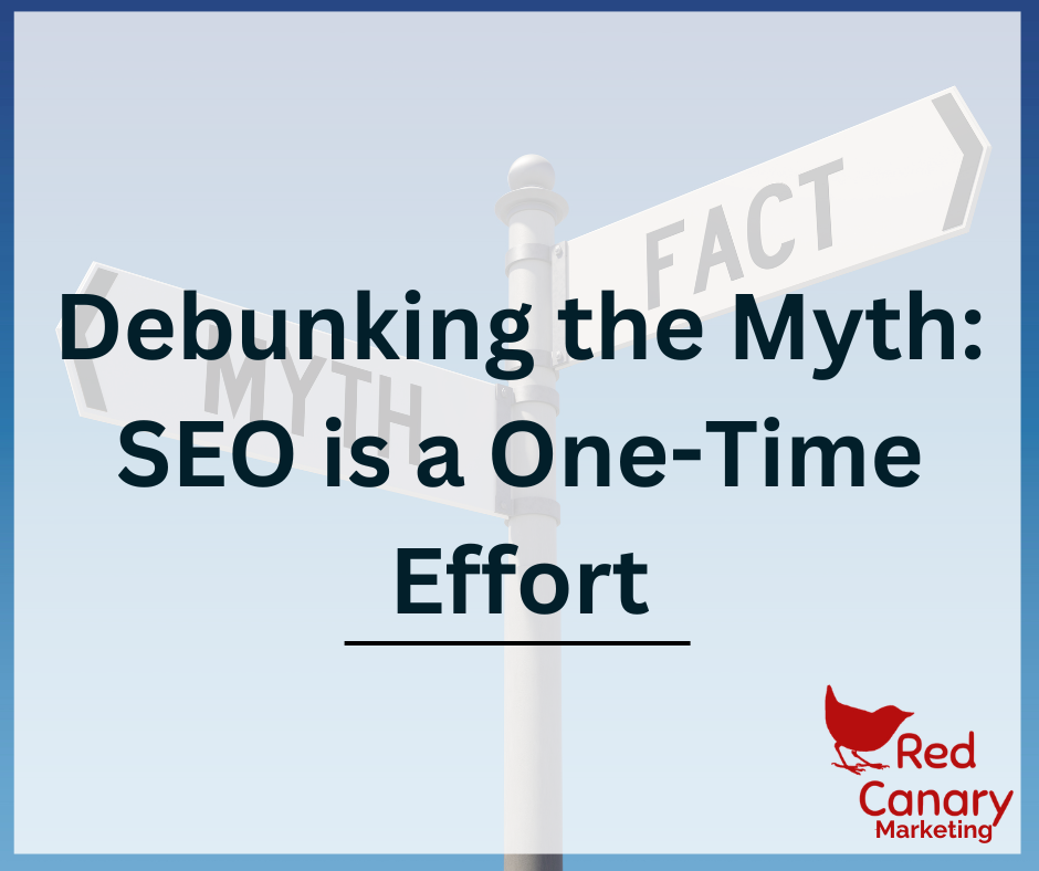 Debunking the Myth: SEO is a One-Time Effort