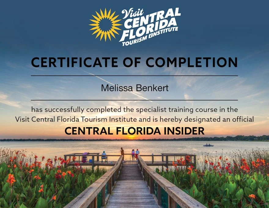 Visit Central Florida Tourism Institute Diploma Melissa Benkert copy.jpg