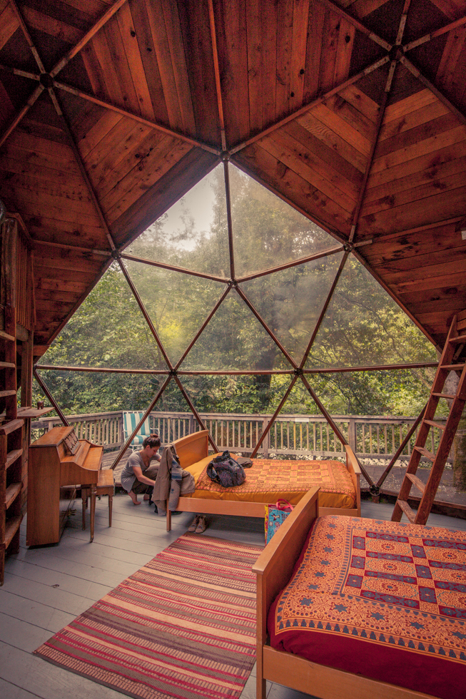 geodesic dome oz farm point arena