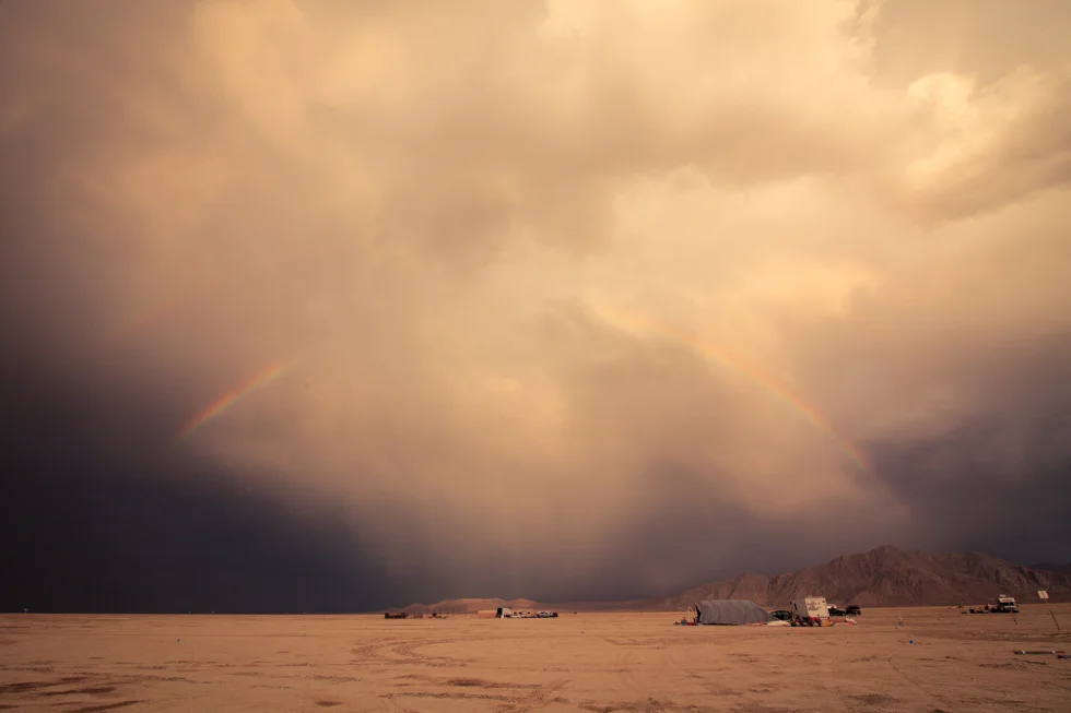 double rainbow playa
