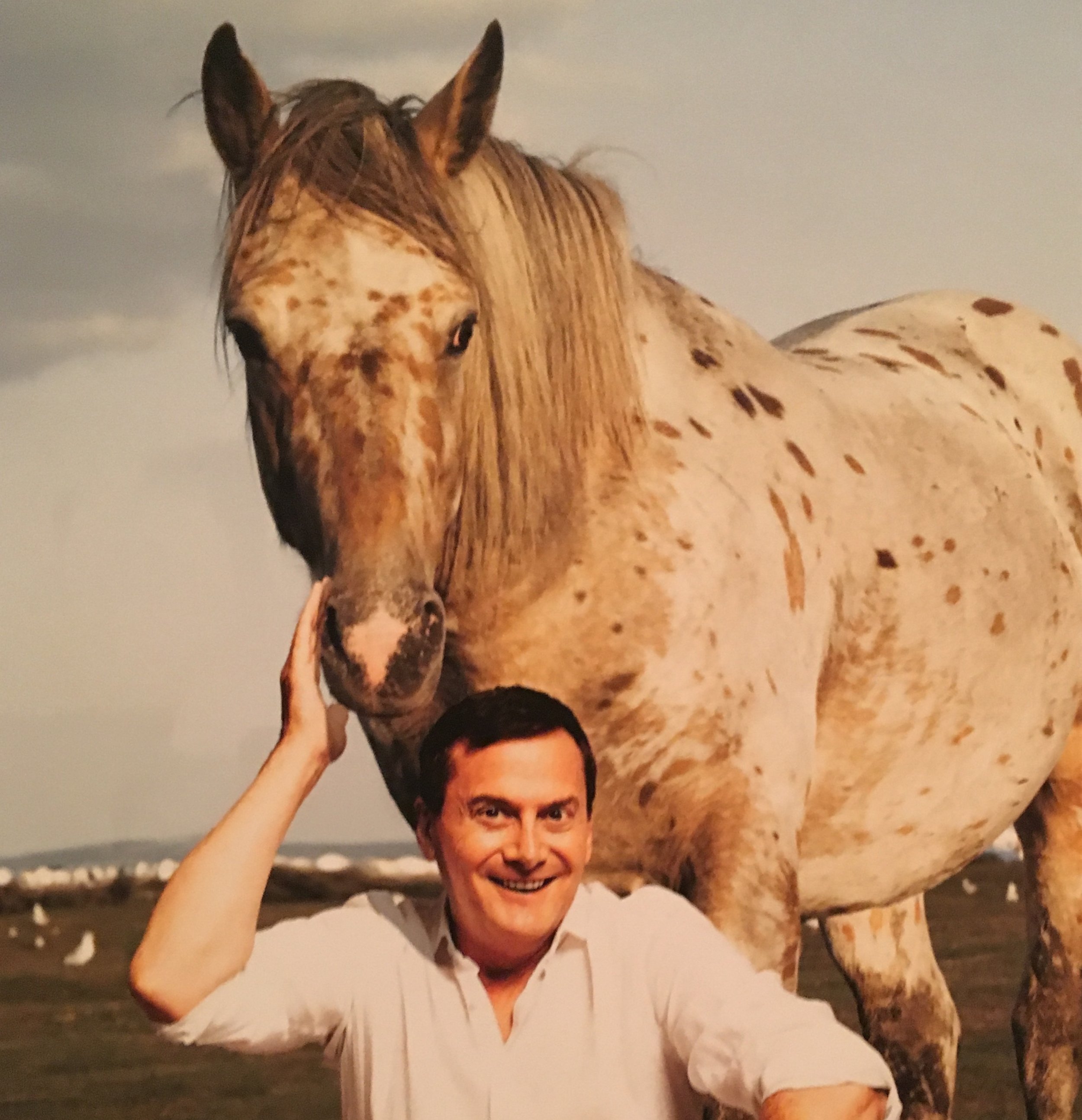 POSING WITH MY HORSE; PEOPLE OF EARTH