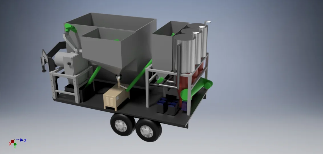 Trollworks modular and scalable BECCS system.